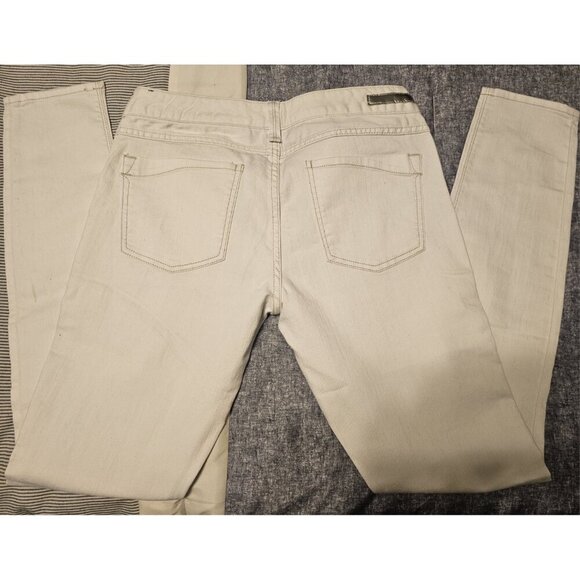 Express Women's Zelda Slim Fit Ultra Low Rise White Jean Legging Size 10 EUC - Picture 7 of 14